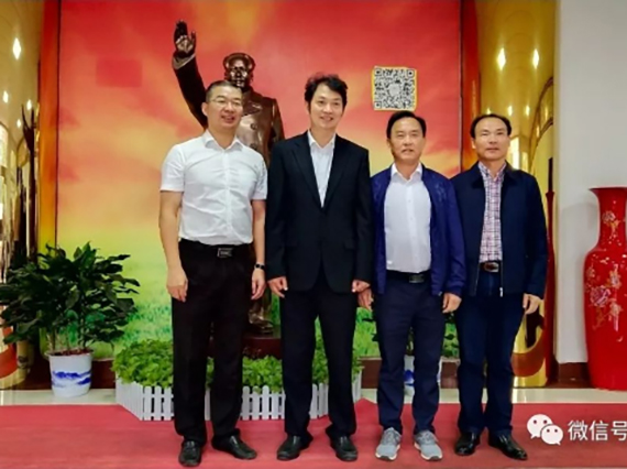 湖南省政府副秘書(shū)長(zhǎng)、辦公廳主任陳仲伯一行蒞臨【湘潭恒欣】指導(dǎo)工作