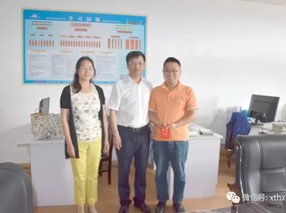 韶山市委常委、副書記韓波蒞臨【湘潭恒欣】慰問科技工作者