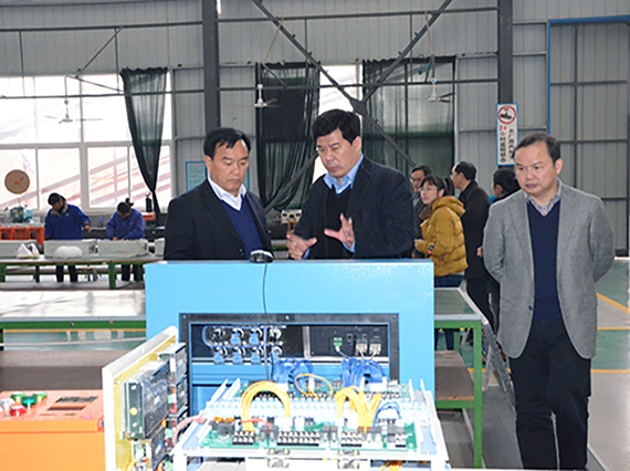 國家財政部劉處長一行蒞臨&ldquo;湘潭恒欣&rdquo;視察工作