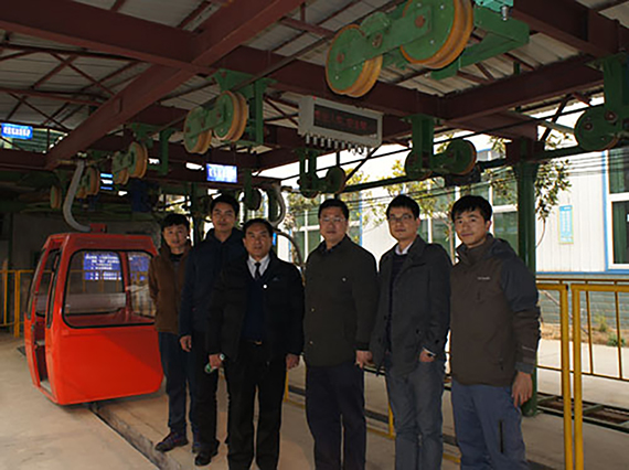 國家安標(biāo)中心長沙機電檢測中心翟主任一行蒞臨&ldquo;湘潭恒欣&rdquo;