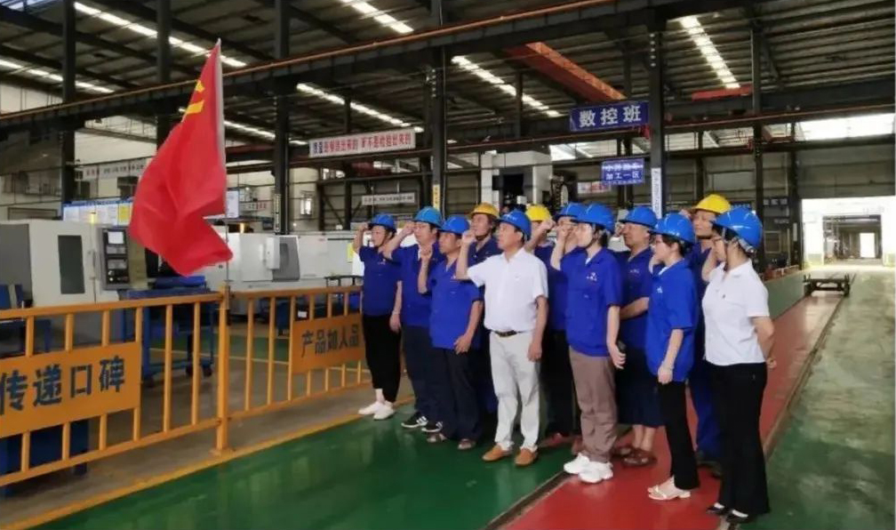 韶山官媒報道我司黨建工作