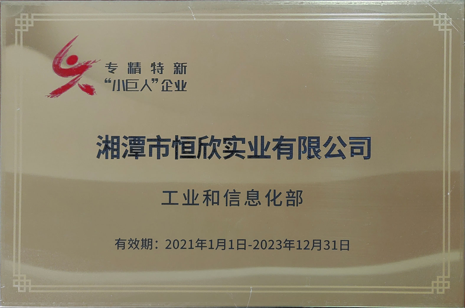 榮獲國(guó)家專精特新&ldquo;小巨人&rdquo;稱號(hào)