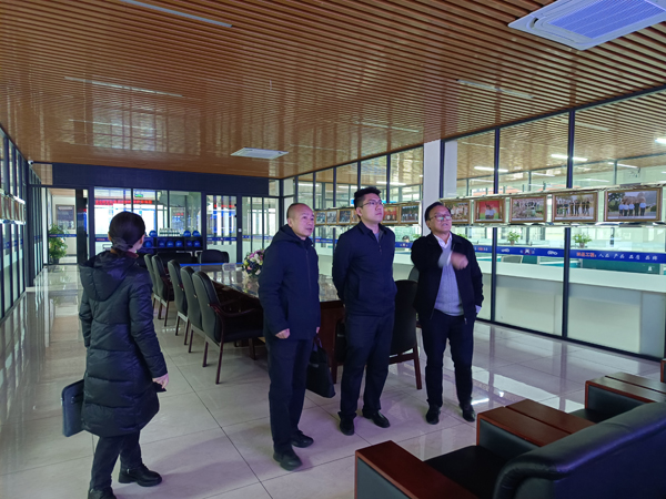 市委組織部領(lǐng)導視察【恒欣股份】黨建工作