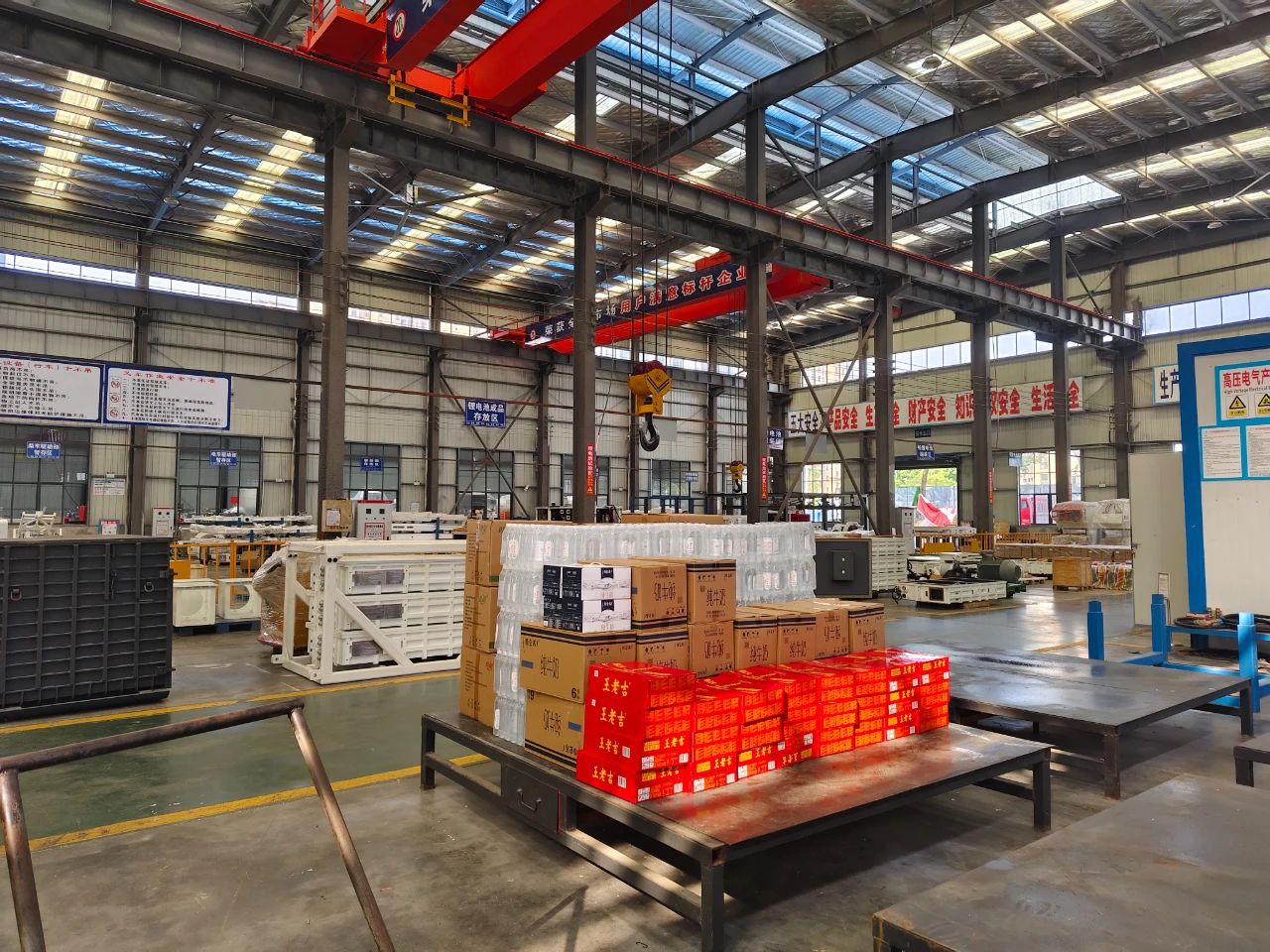 市工會、高新區(qū)為我司送清涼